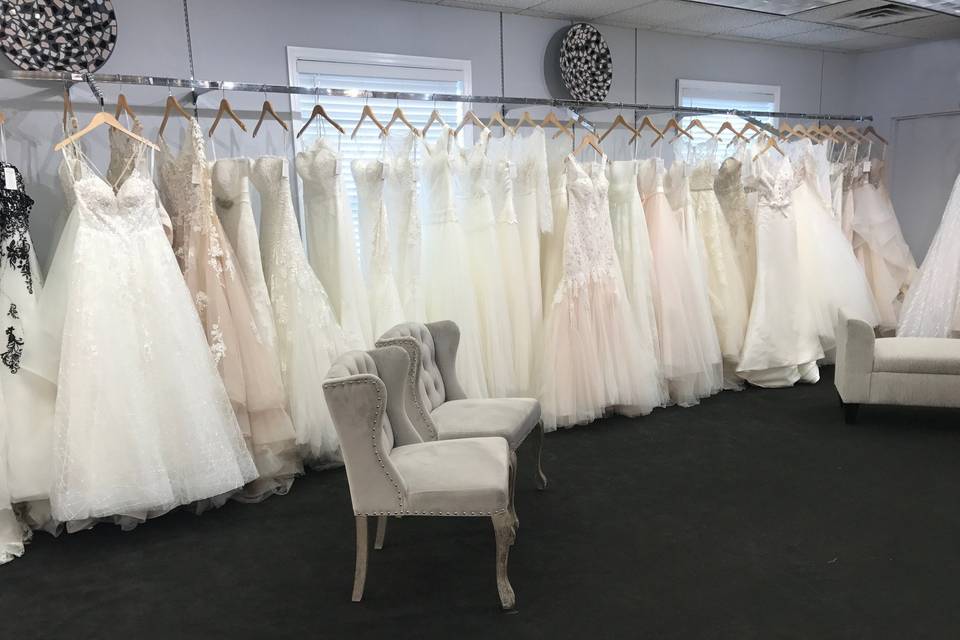 Wedding dress selection