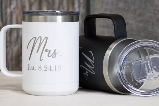 12oz mug laser engraving