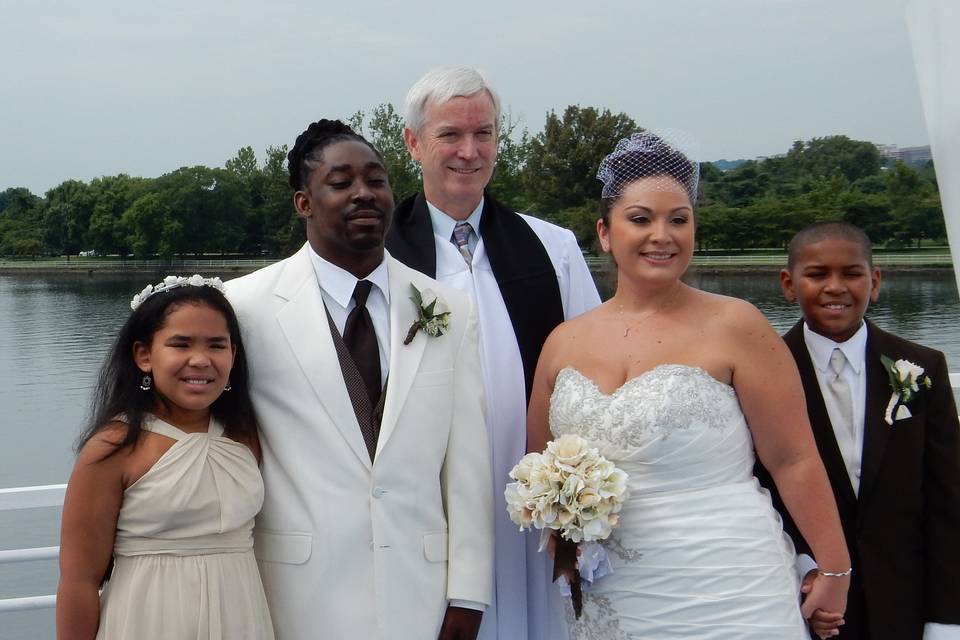 Arrival of the bride