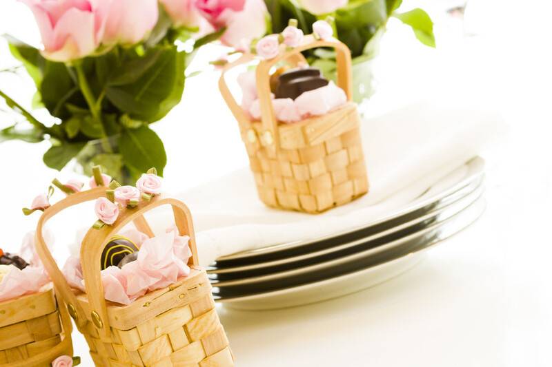 Chocolates in a basket