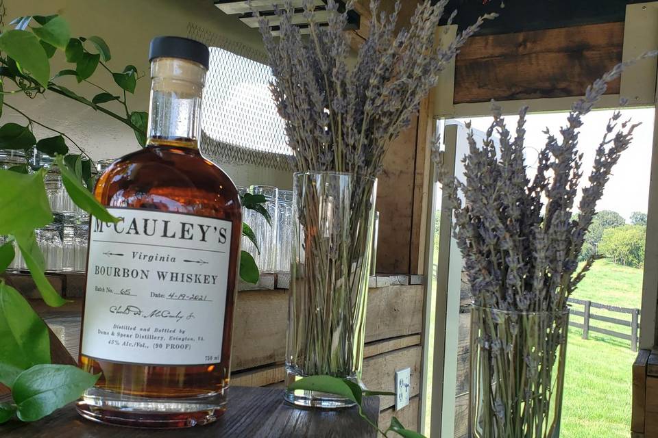 Lavendar and whiskey