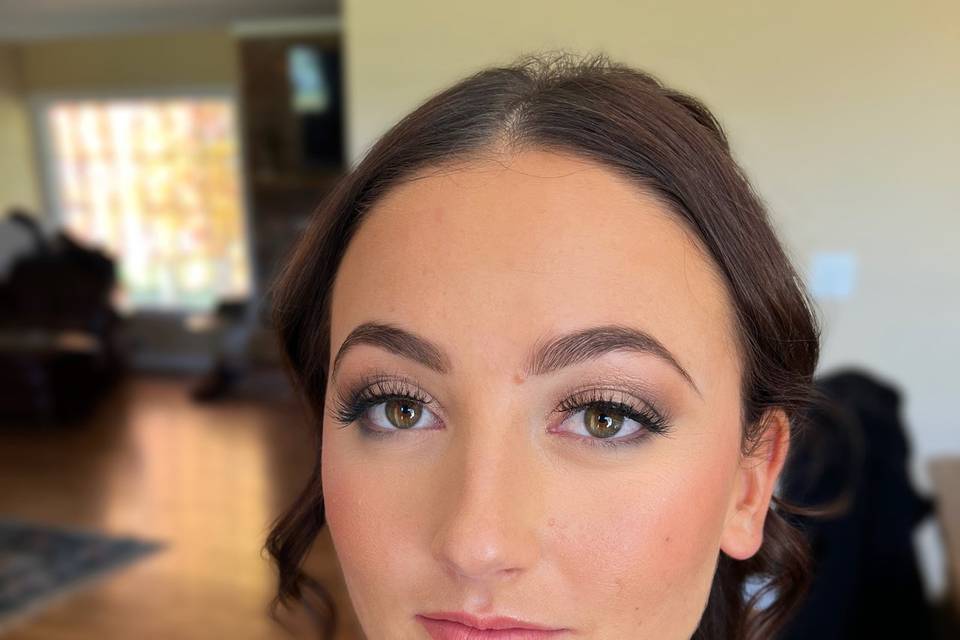 Bridesmaid's Makeup