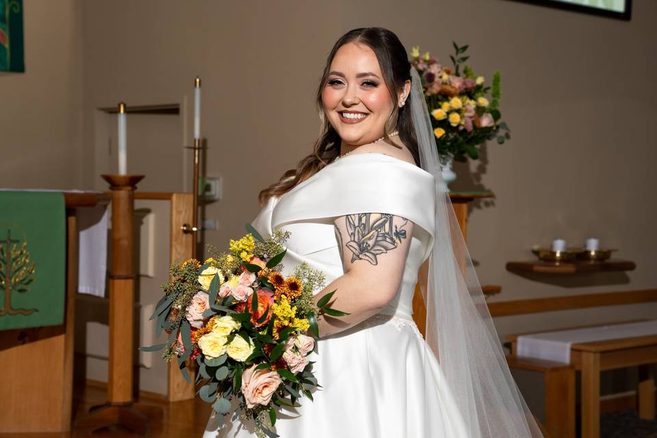 Bride's Hair & Makeup