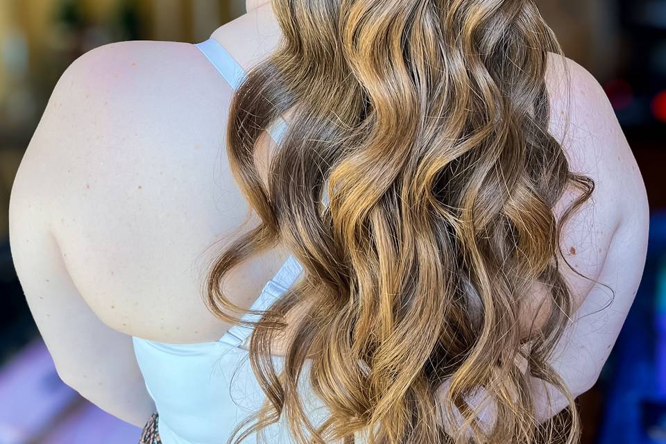 Bride's Hair & Makeup