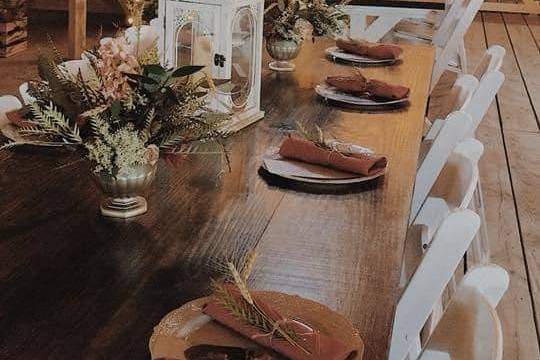 Some of our provided decor