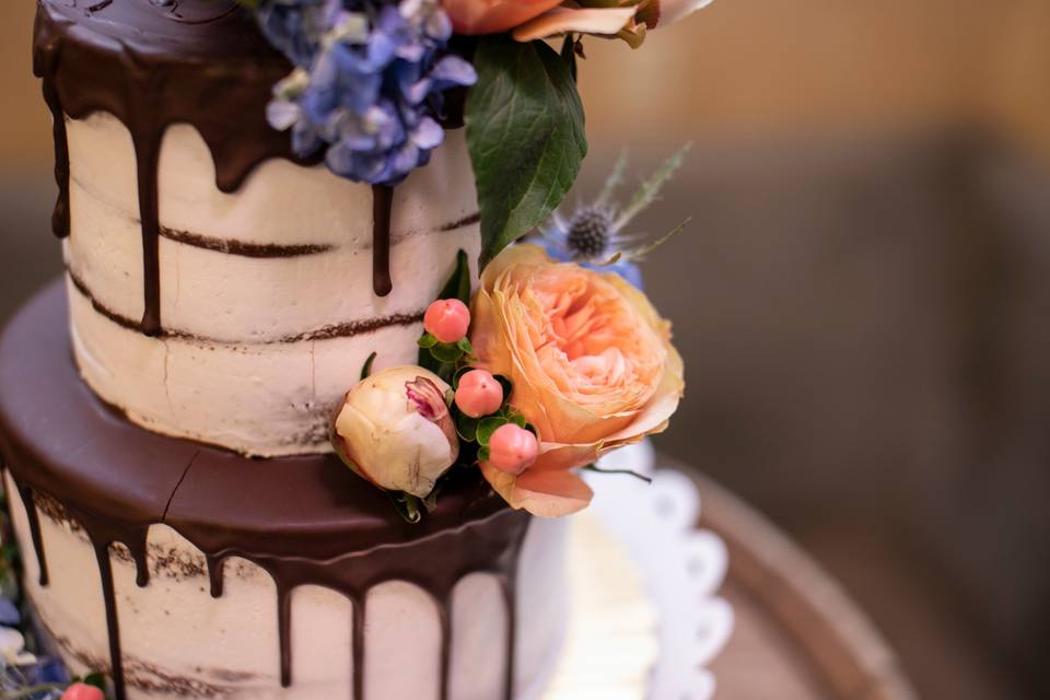 The wedding cake - Ares Photography
