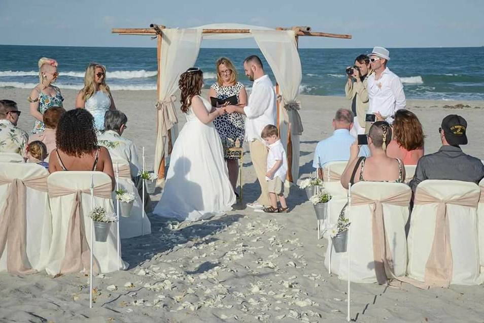 Beach wedding