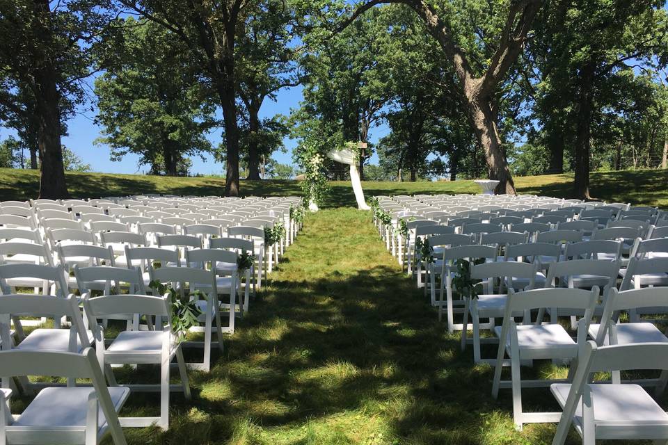 Ceremony set-up