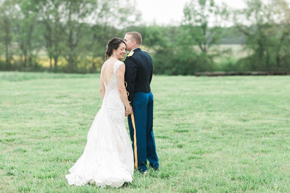 Bride and groom portraits