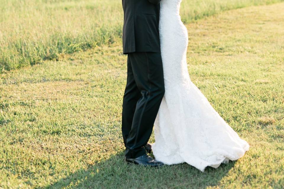 Elegant Bride and Groom