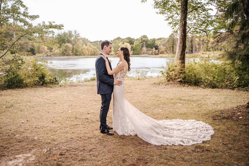 Lake ceremony space