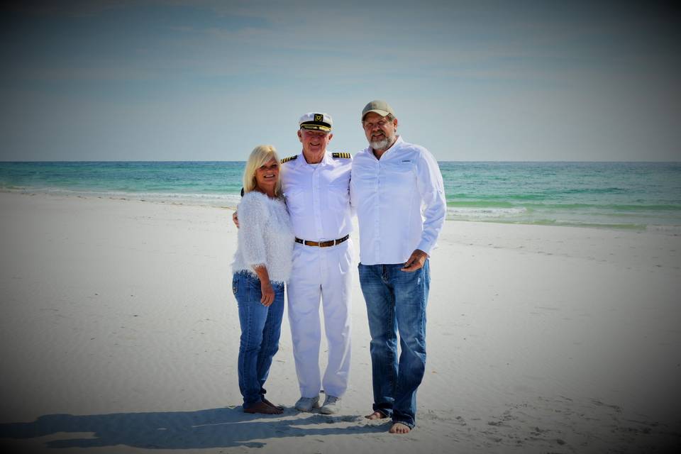 Married on the beach