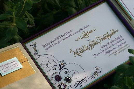 MOYA LARA :: Exquisite Wedding Invitations