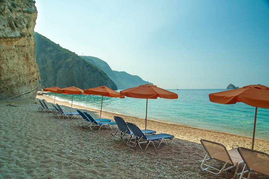 Paradise Beach in Corfu