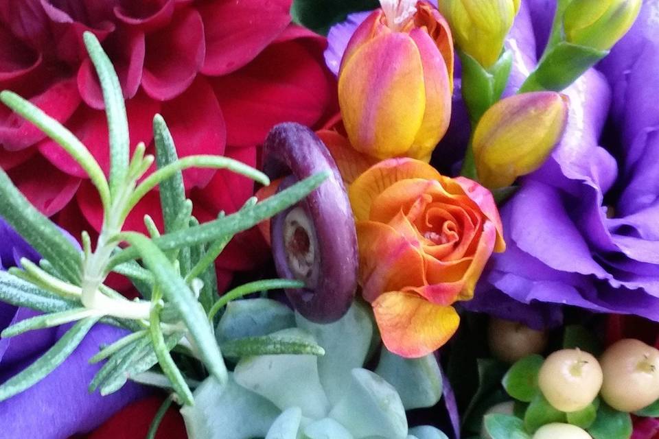 Colorful arrangement