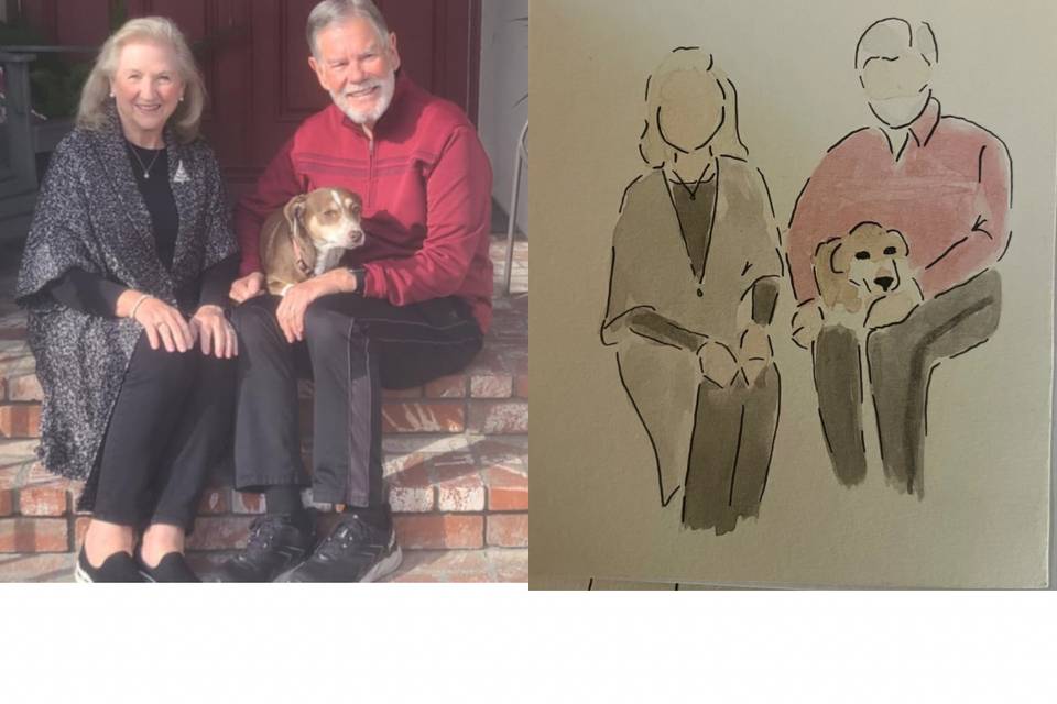 Family Pet Painting Options!!