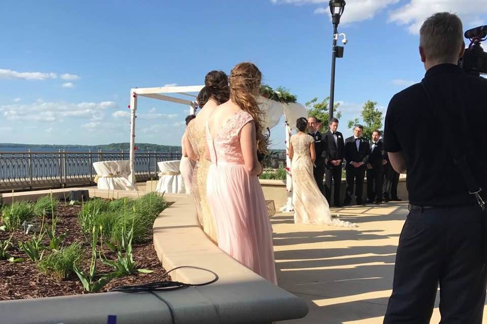 Outdoor ceremony