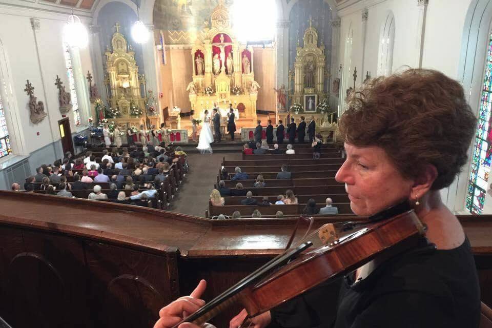 Church wedding