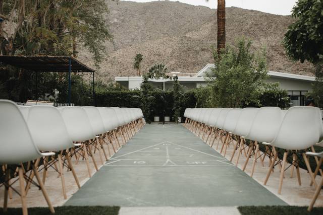 Mountainside ceremony