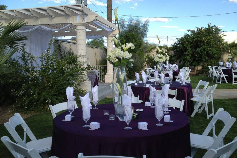 Outdoor reception