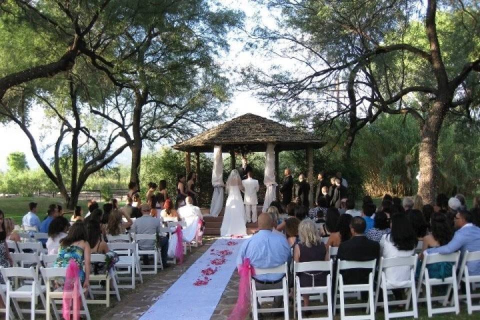 Outdoor ceremony