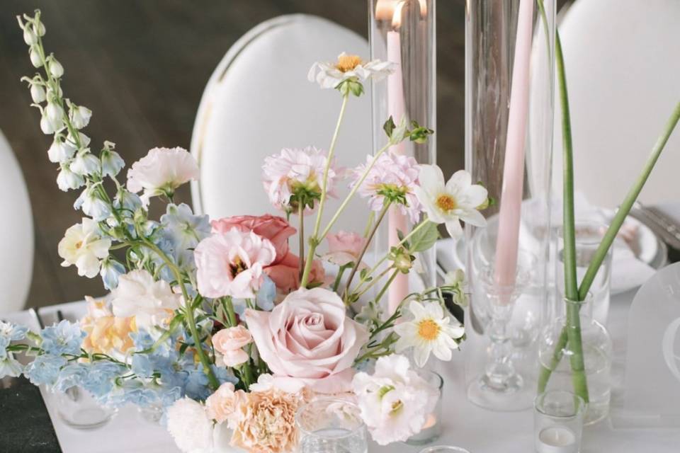 Table setting - Spring Wedding