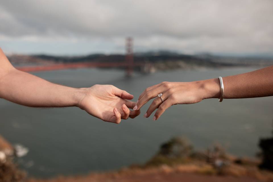 Golden Gate Bridge Engagement