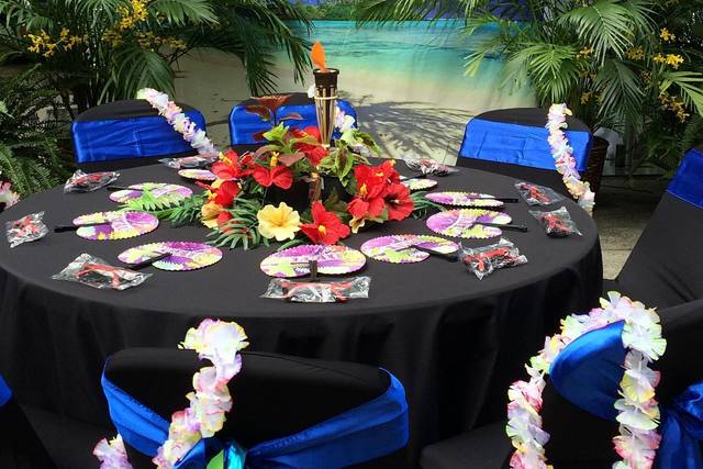Hawaiian Theme Decor Package – Events By Design, Event Rentals of