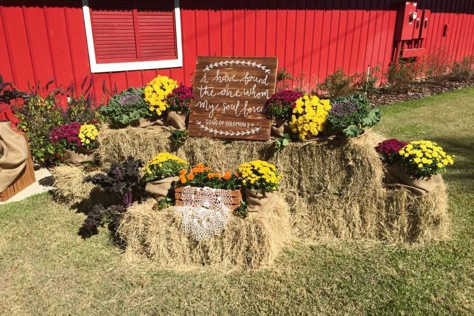 Wedding signage