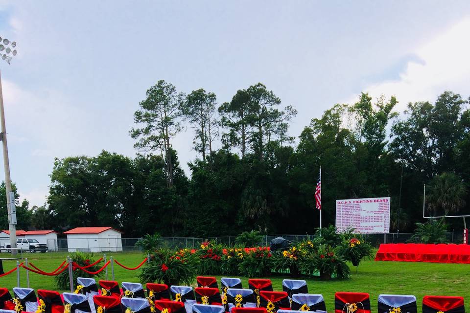 Football Field Graduation