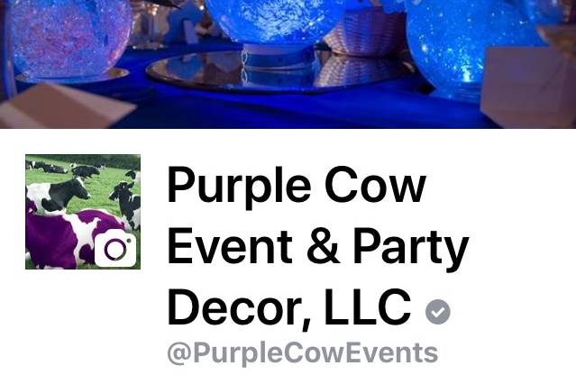 PurpleCow Events & Party Decor