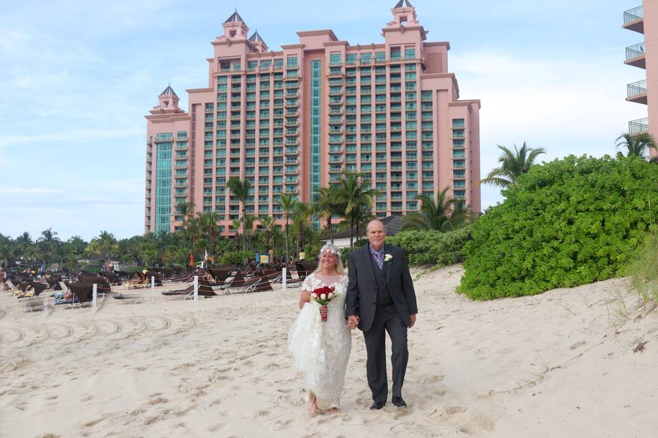 Bahamas wedding at Palm Cay