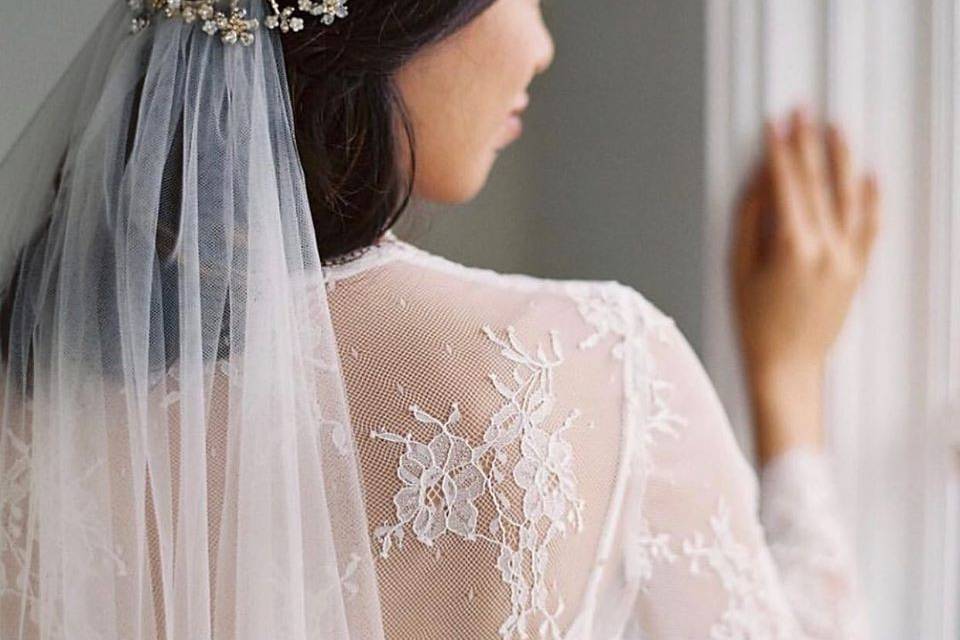 Bridal hair piece