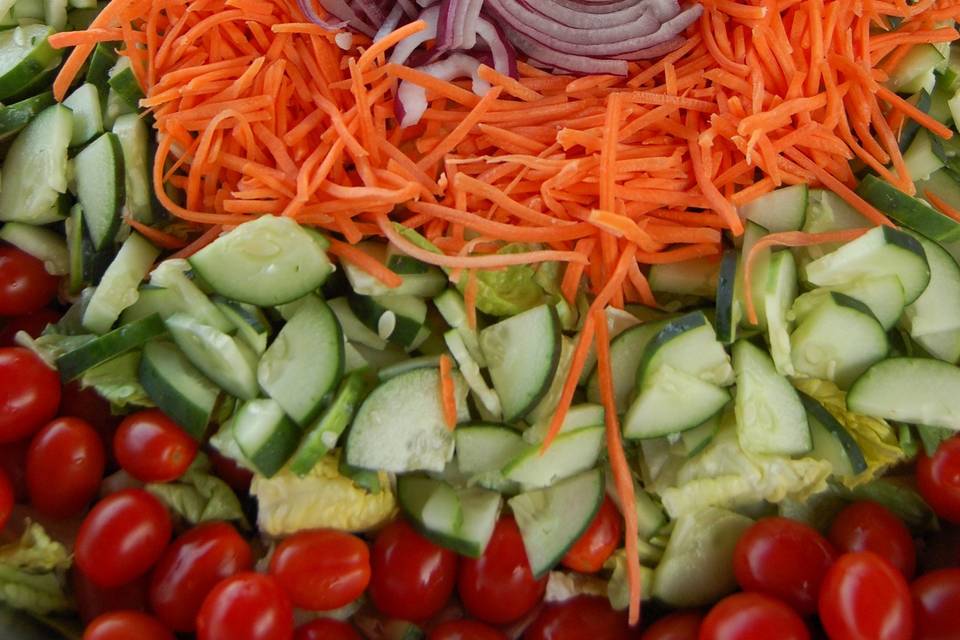 Garden Salad served with Dressing of your choice