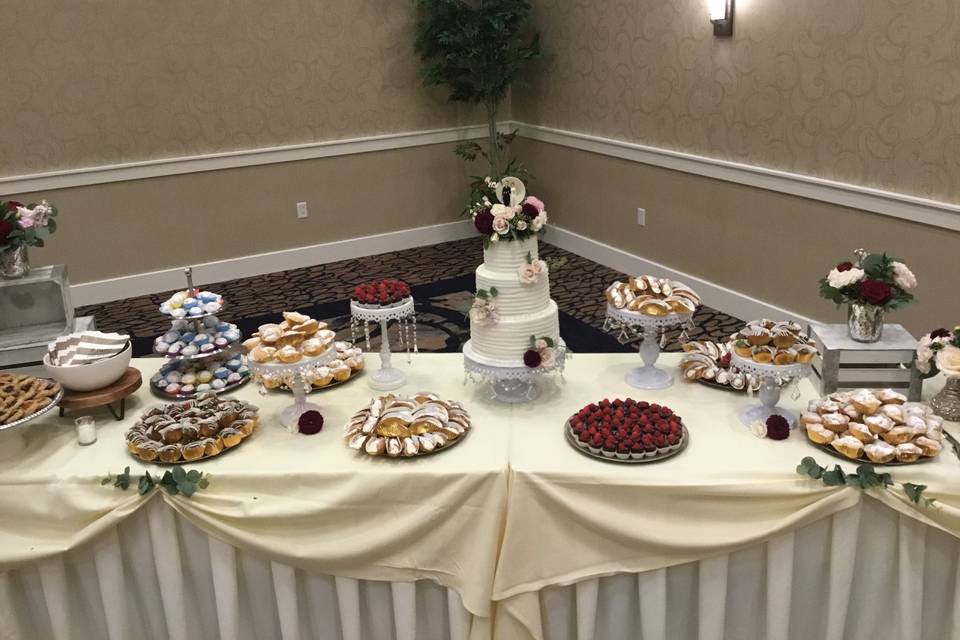 Dessert table