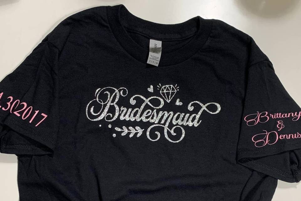 Bridesmaid tee