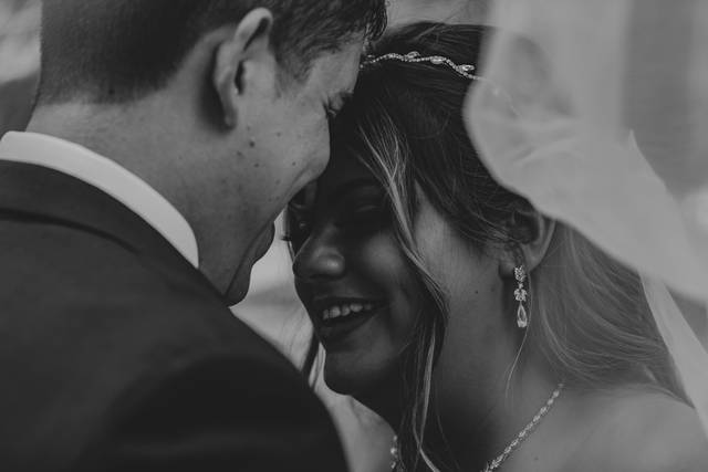 The happy couple