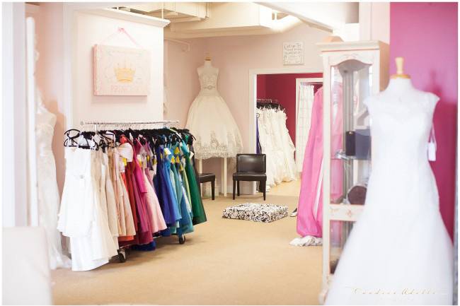 Blush Bridal Boutique is a small, intimate full service bridal salon.
