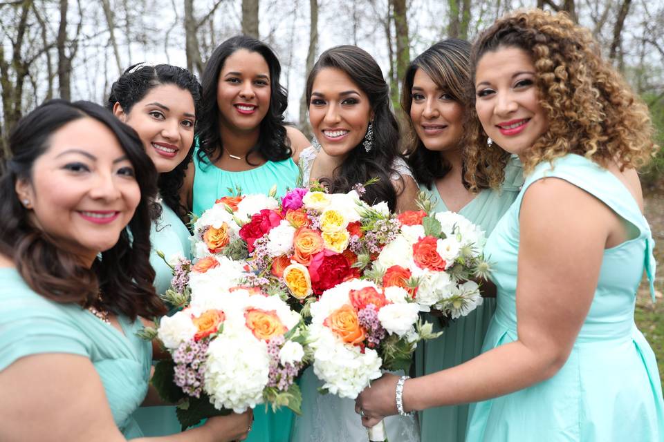 Bridal Party Bouquets