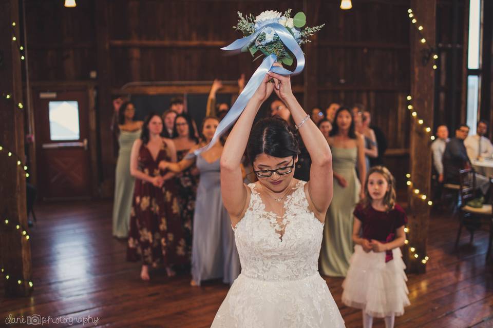 MK Bouquet Toss