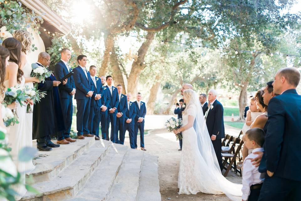 Ceremony at Gazebo