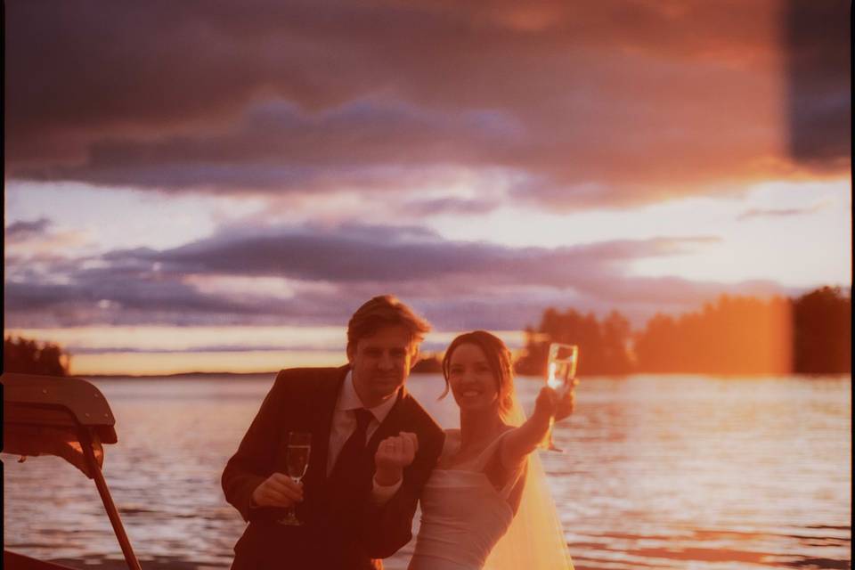 Migis Lodge Wedding Day