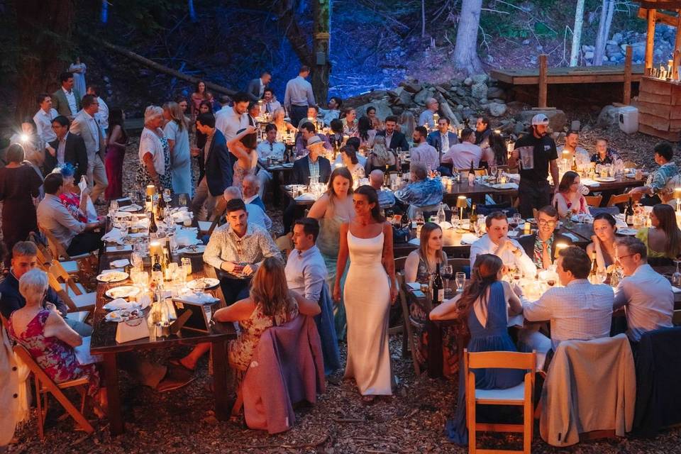 Otis Mountain Wedding Day