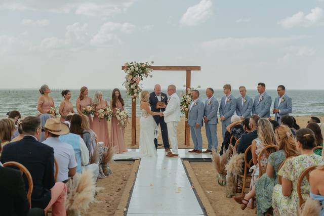 Bay Front Wedding