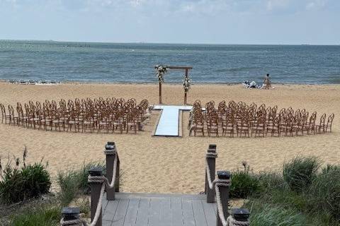 Small Dune Deck Ceremony