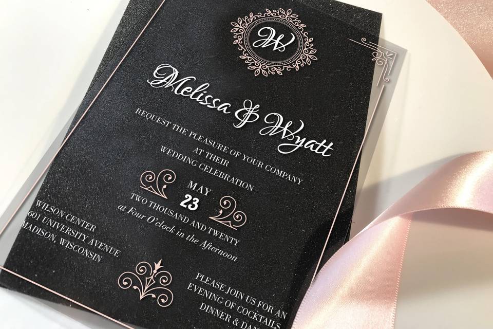 Acrylic Invitations