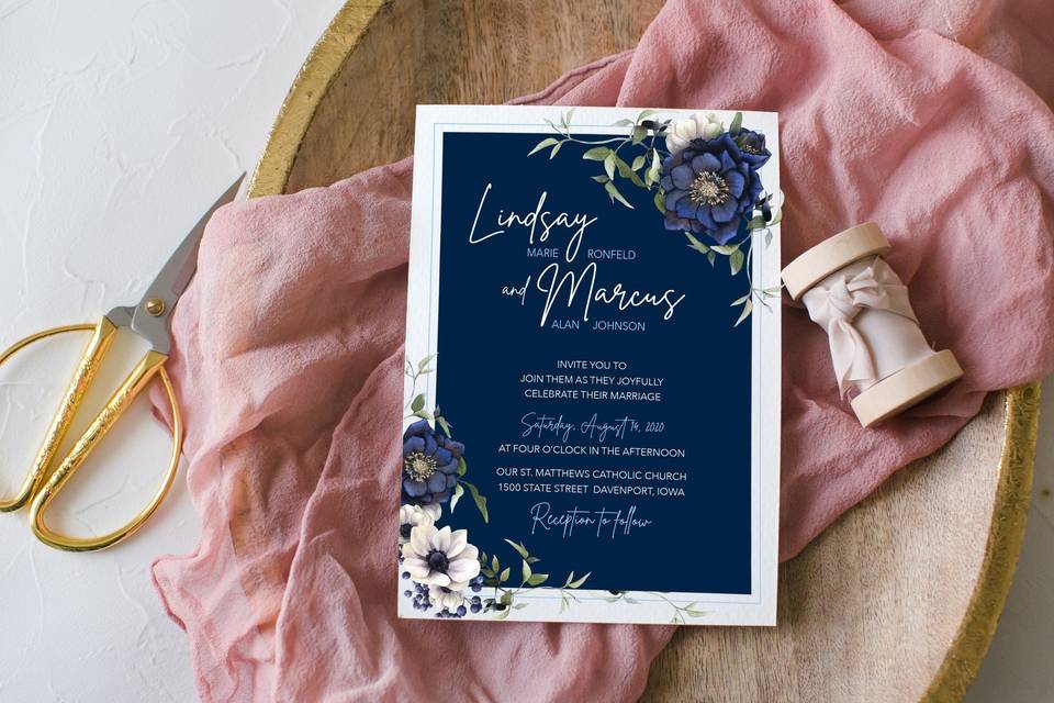 Junie's Invitations & Decor