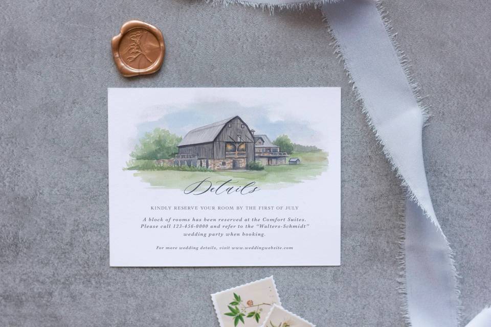 The Enchanted Barn details card