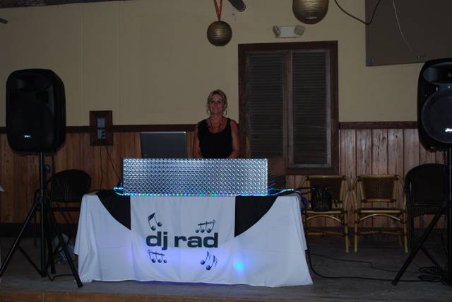 wedding reception set-up in Pensacola