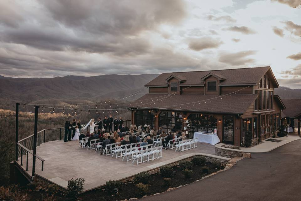 Mountain wedding